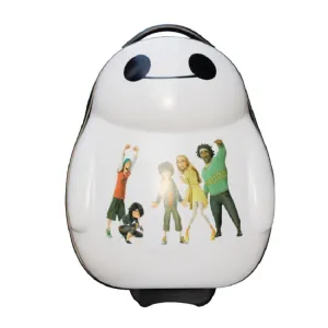 17 Inch High Quality Baymax Cartoon Kids Travel Boy Students Big Hero 6 Tourism Luggage Child