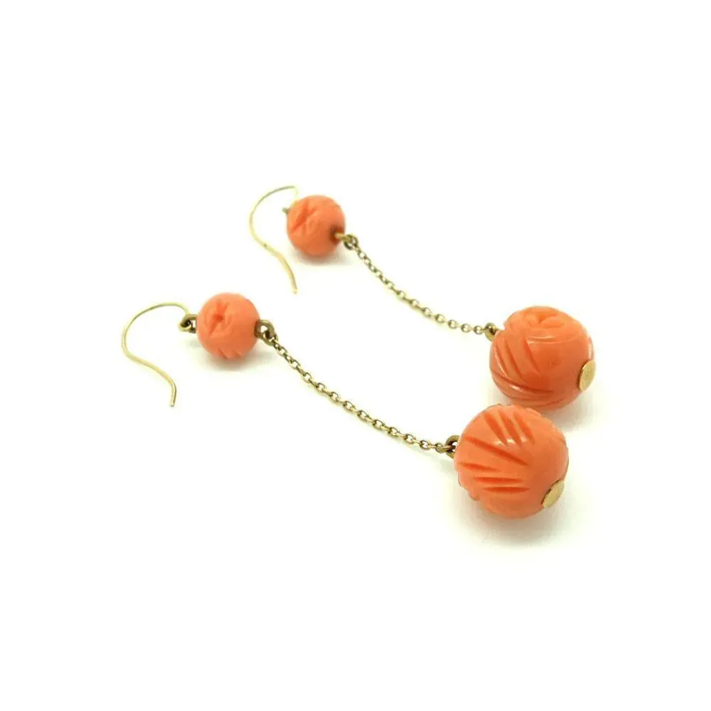 Art Deco 1920s Bakelite Drop Earrings