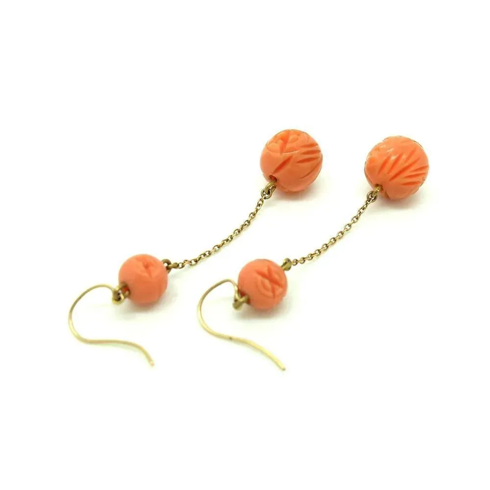 Art Deco 1920s Bakelite Drop Earrings