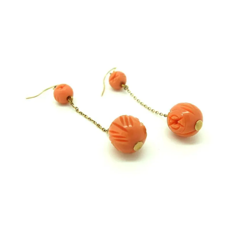 Art Deco 1920s Bakelite Drop Earrings