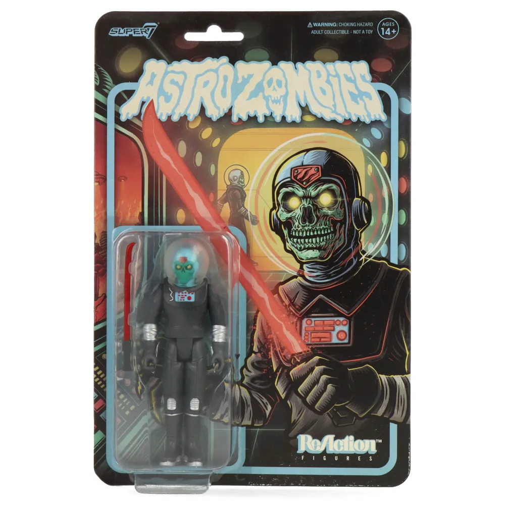 Astro Zombies - Astro Zombie (Black / Silver) - ReAction Figures