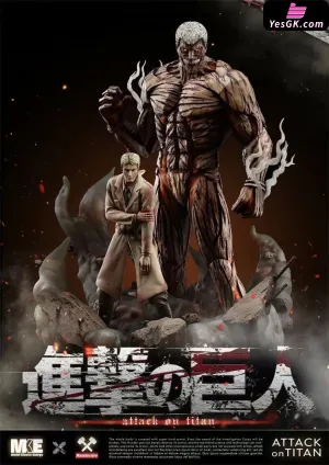 Attack On Titan Armored Titan Reiner Braun Resin Statue - MF X MKE Studio [Pre-Order Closed]