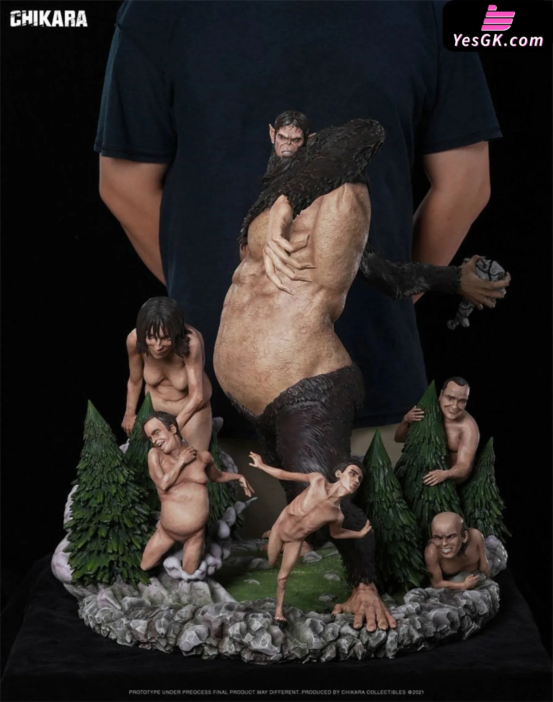 Attack On Titan Beast Titan Resin Statue - CHIKARA Studio [In-Stock]