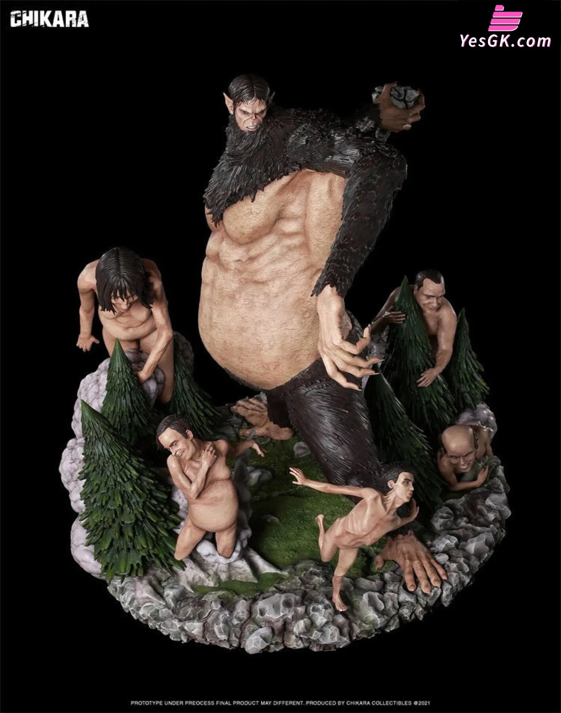 Attack On Titan Beast Titan Resin Statue - CHIKARA Studio [In-Stock]