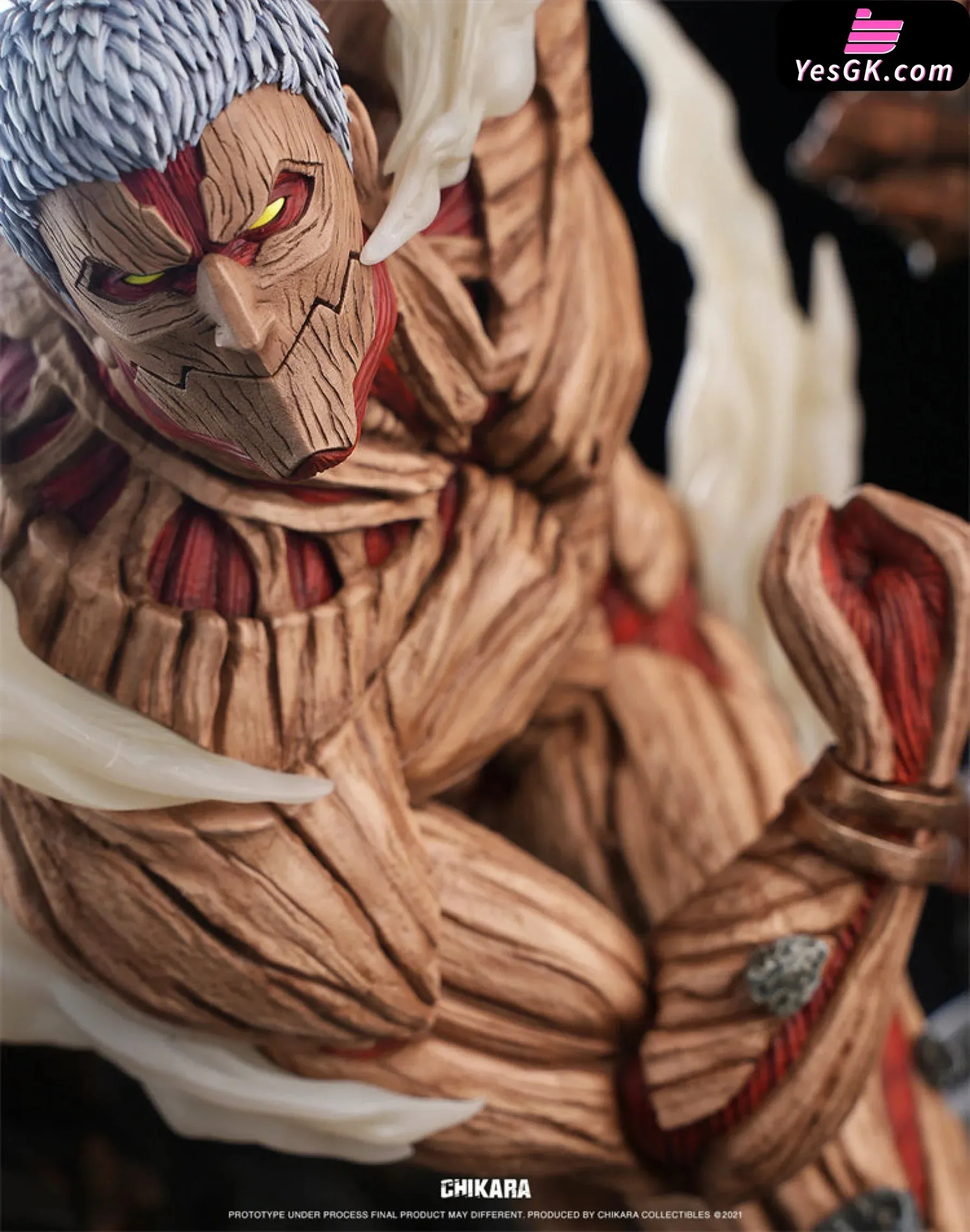 Attack On Titan Titan Series Armored Titan And Reiner Braun Resin Statue - CHIKARA Studio [In-Stock]