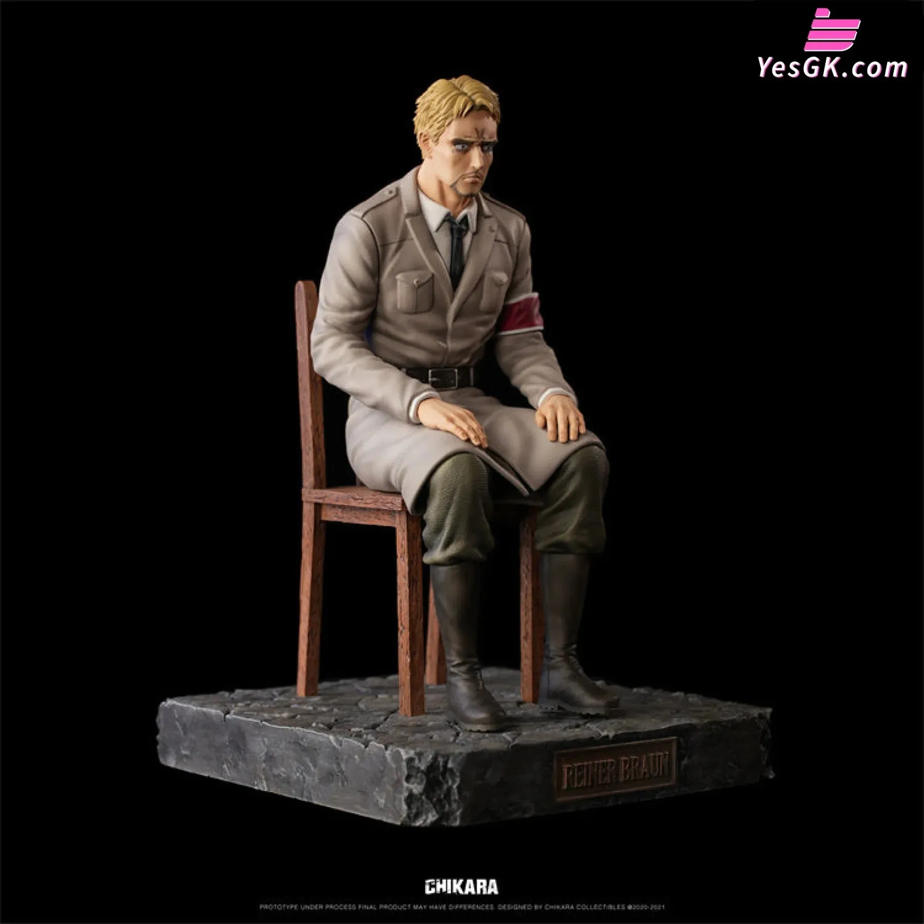 Attack On Titan Titan Series Armored Titan And Reiner Braun Resin Statue - CHIKARA Studio [In-Stock]