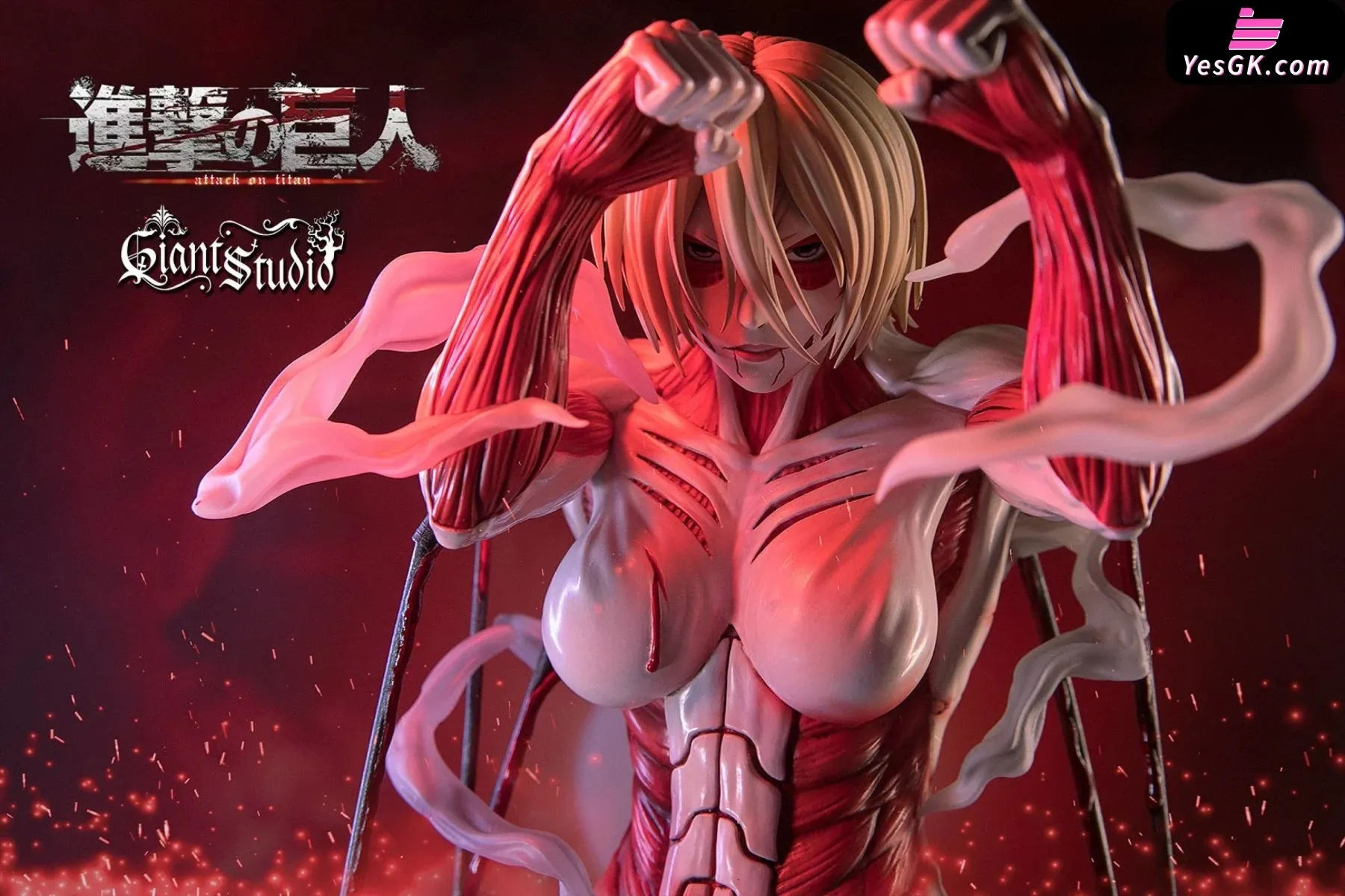 Attack On Titan Titan Series Female Titan Resin Statue - Giant Studio [In-Stock]