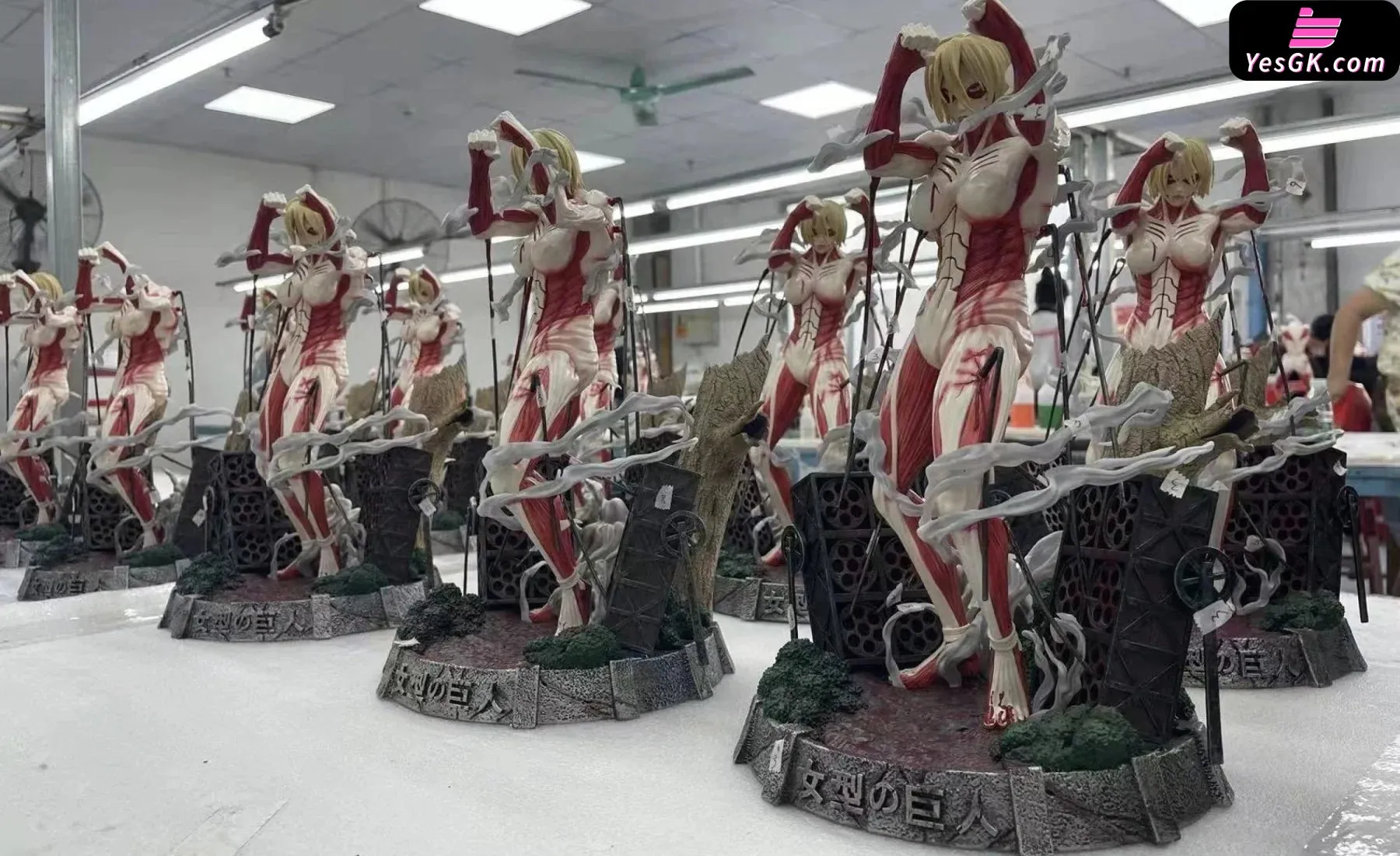 Attack On Titan Titan Series Female Titan Resin Statue - Giant Studio [In-Stock]