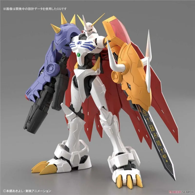 Bandai Original Genuine Figure-rise Standard Anime Digimon Adventure Royal Knights Omegamon Assembly Model Action Figures Toys