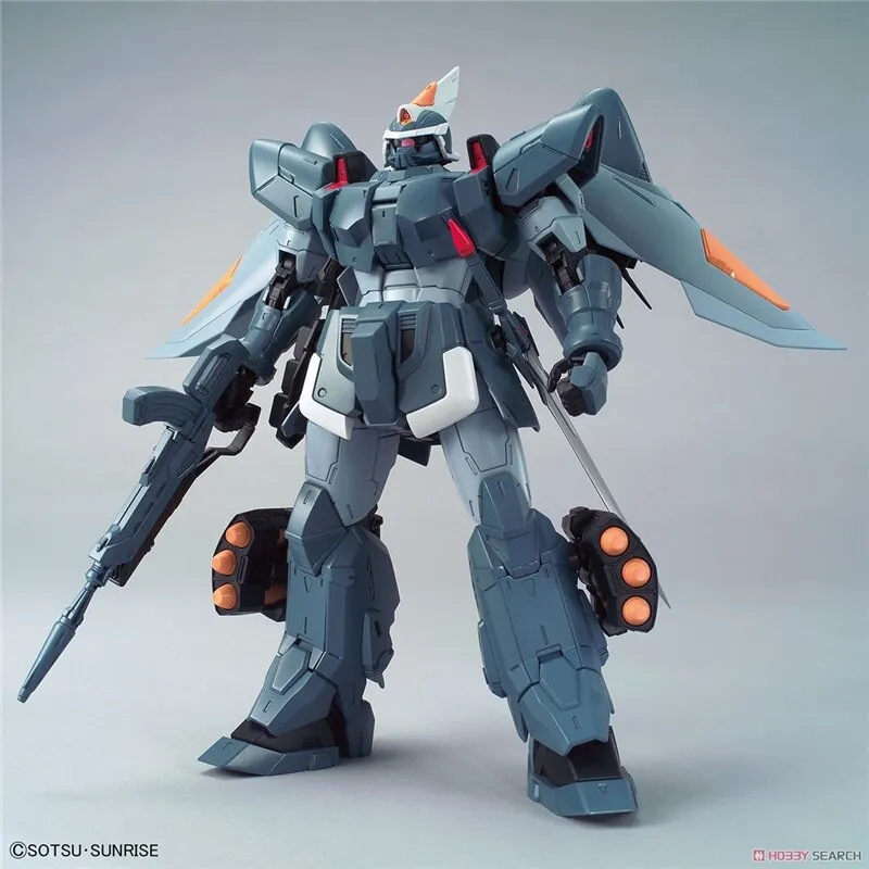 Bandai Original MG 1/100 GINN ZGMF-1017 Gundam Action Figure - Genuine Japan Anime Mobile Suit Gundam