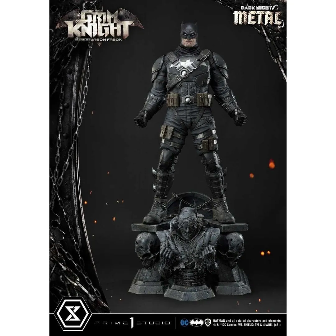 Batman Grim Knight Metal Museum Masterline Statue by Prime 1 Studio