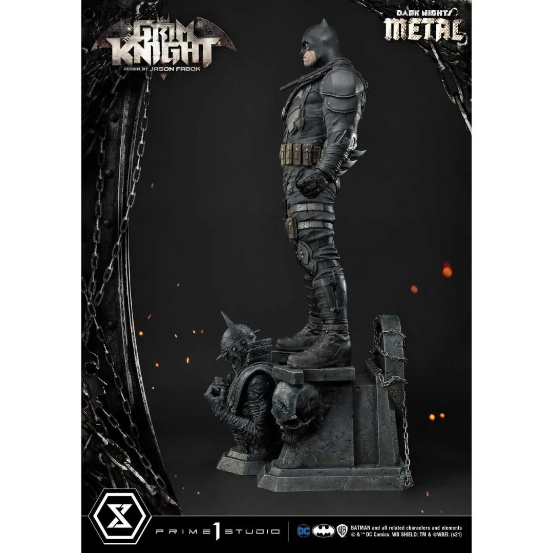 Batman Grim Knight Metal Museum Masterline Statue by Prime 1 Studio