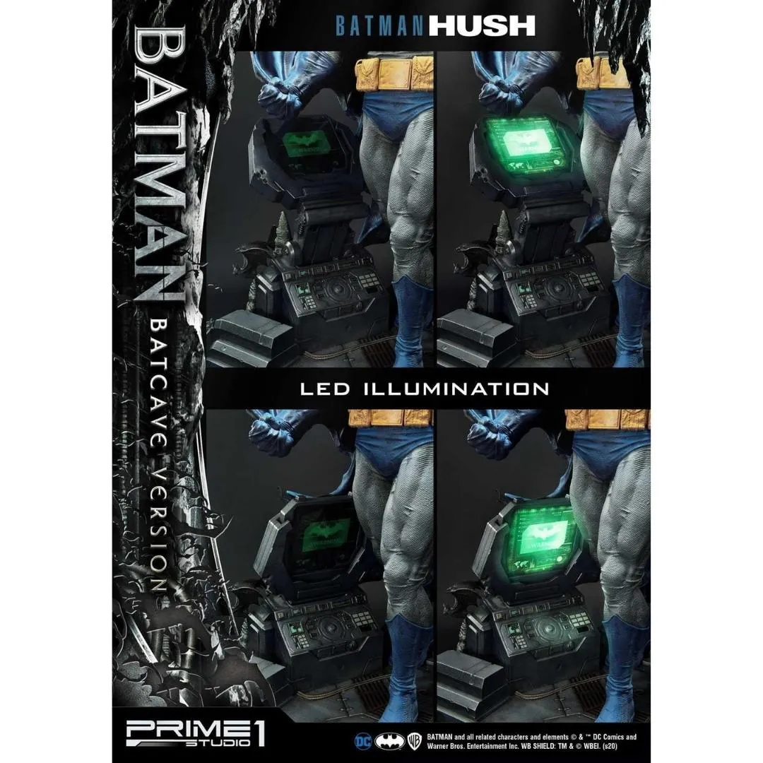 Batman Hush Batcave Black Deluxe Version Statue by Prime 1 Studio