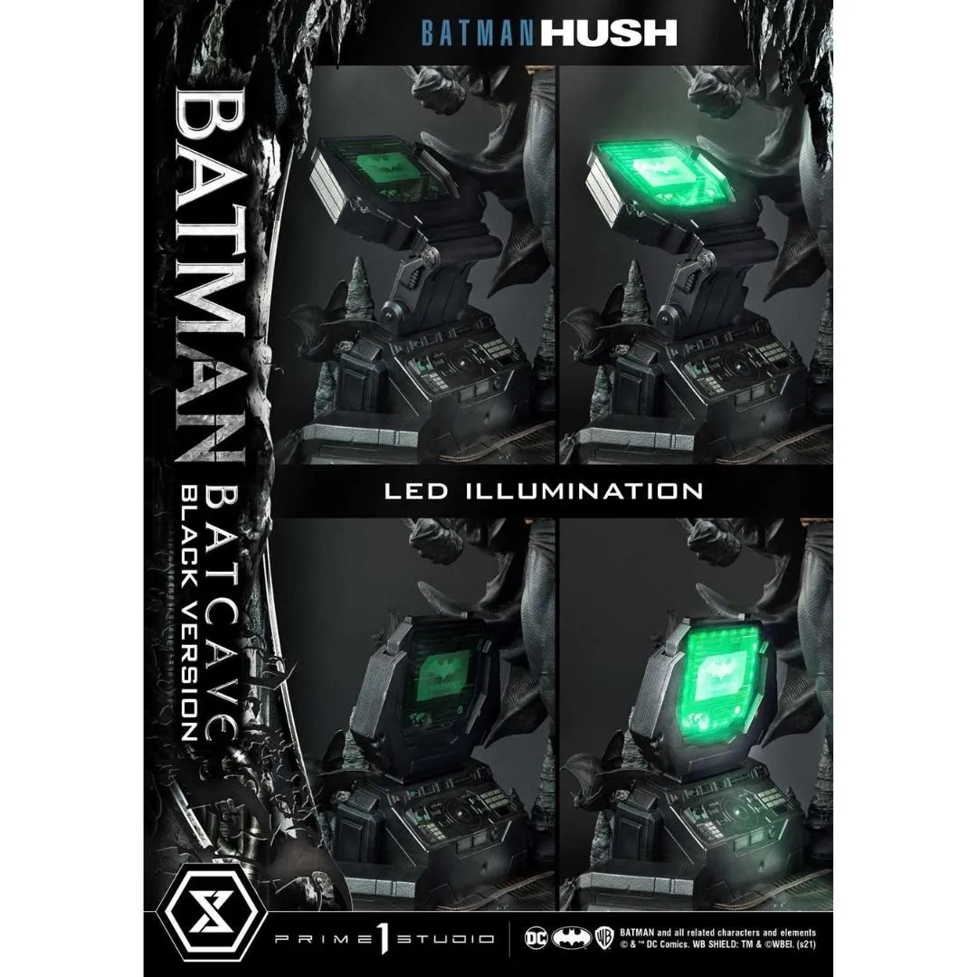 Batman Hush Batcave Black Version Statue by Prime 1 Studio