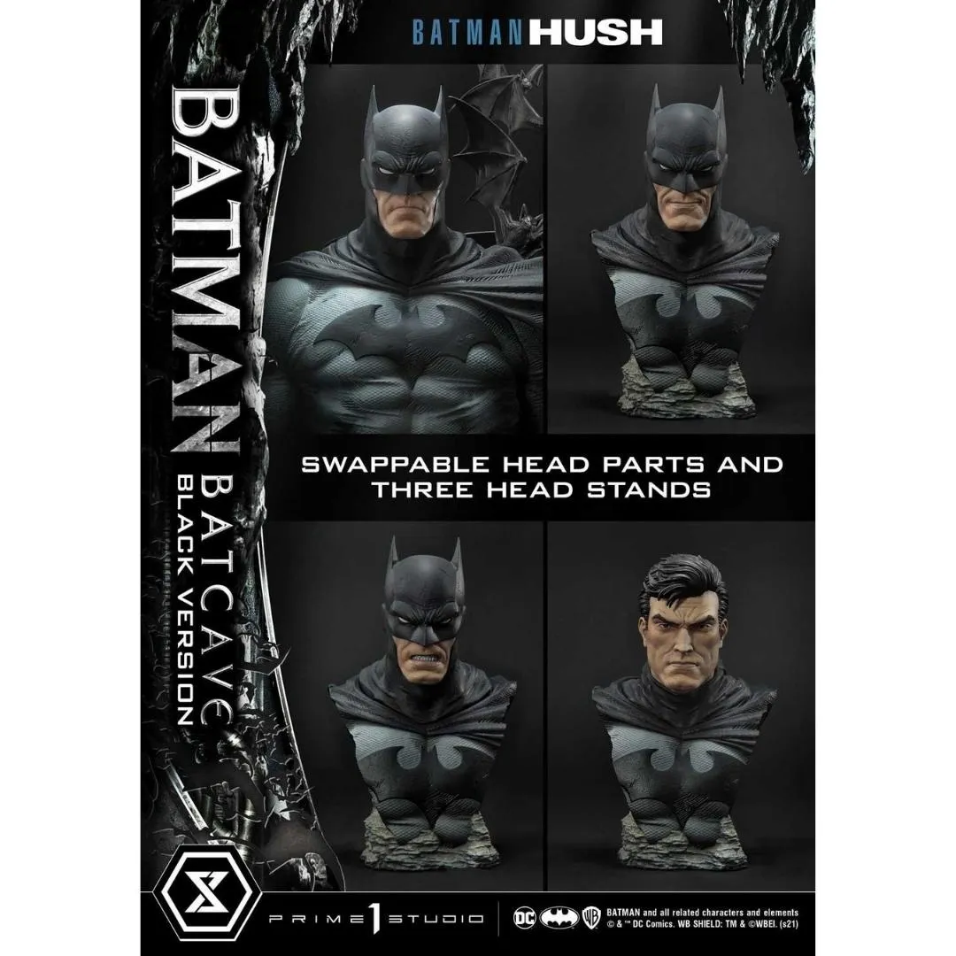 Batman Hush Batcave Black Version Statue by Prime 1 Studio