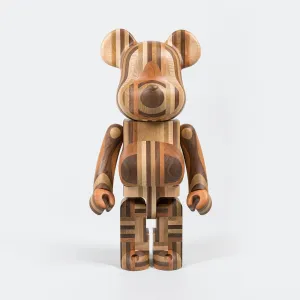 Bearbrick 1000% - Karimoku Yosegi 1