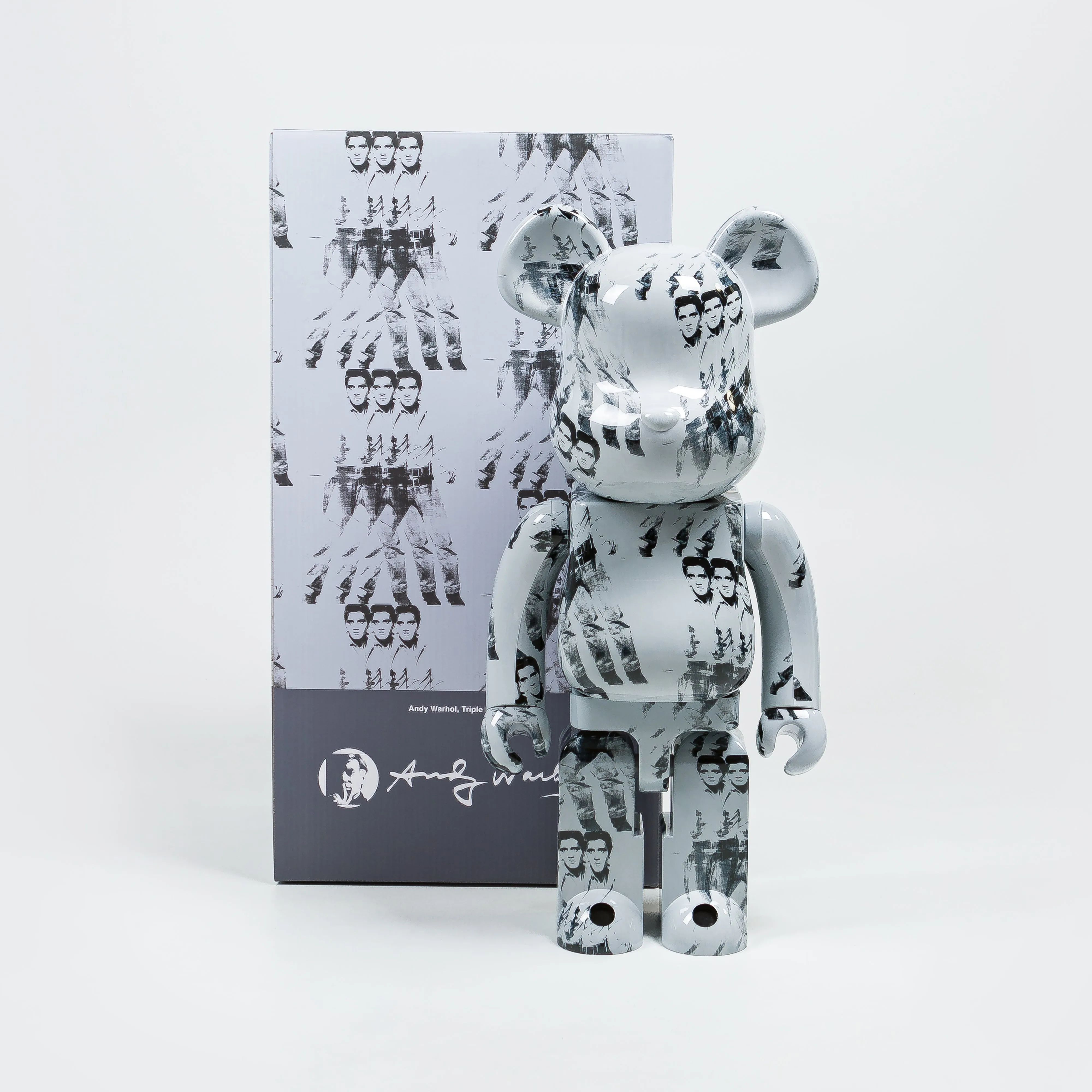 Be@rbrick x Andy Warhol 1000% - Elvis