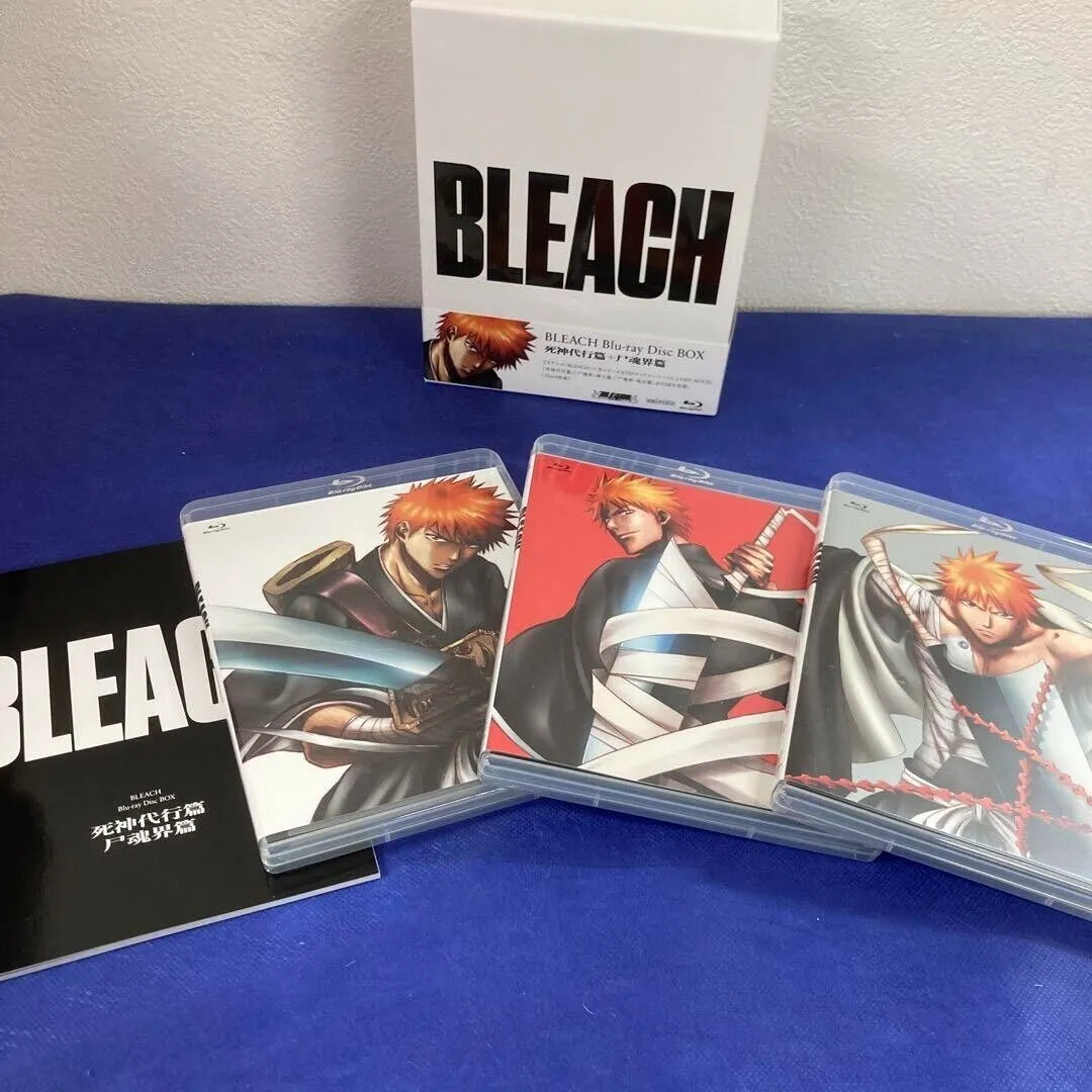 BLEACH Blu-ray Disc BOX Episode Shinigami daikou & Soul Society Limited Japanese