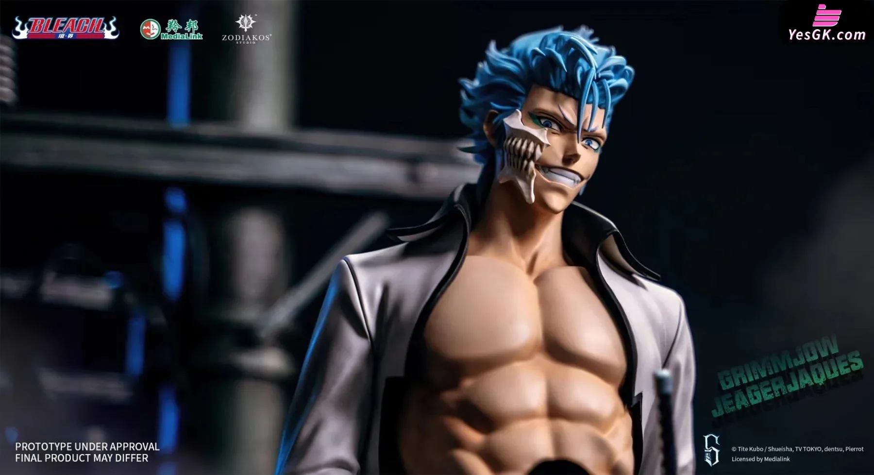 Bleach Grimmjow Jaegerjaquez (Licensed) Resin Statue - Zodiakos Studio [In-Stock]