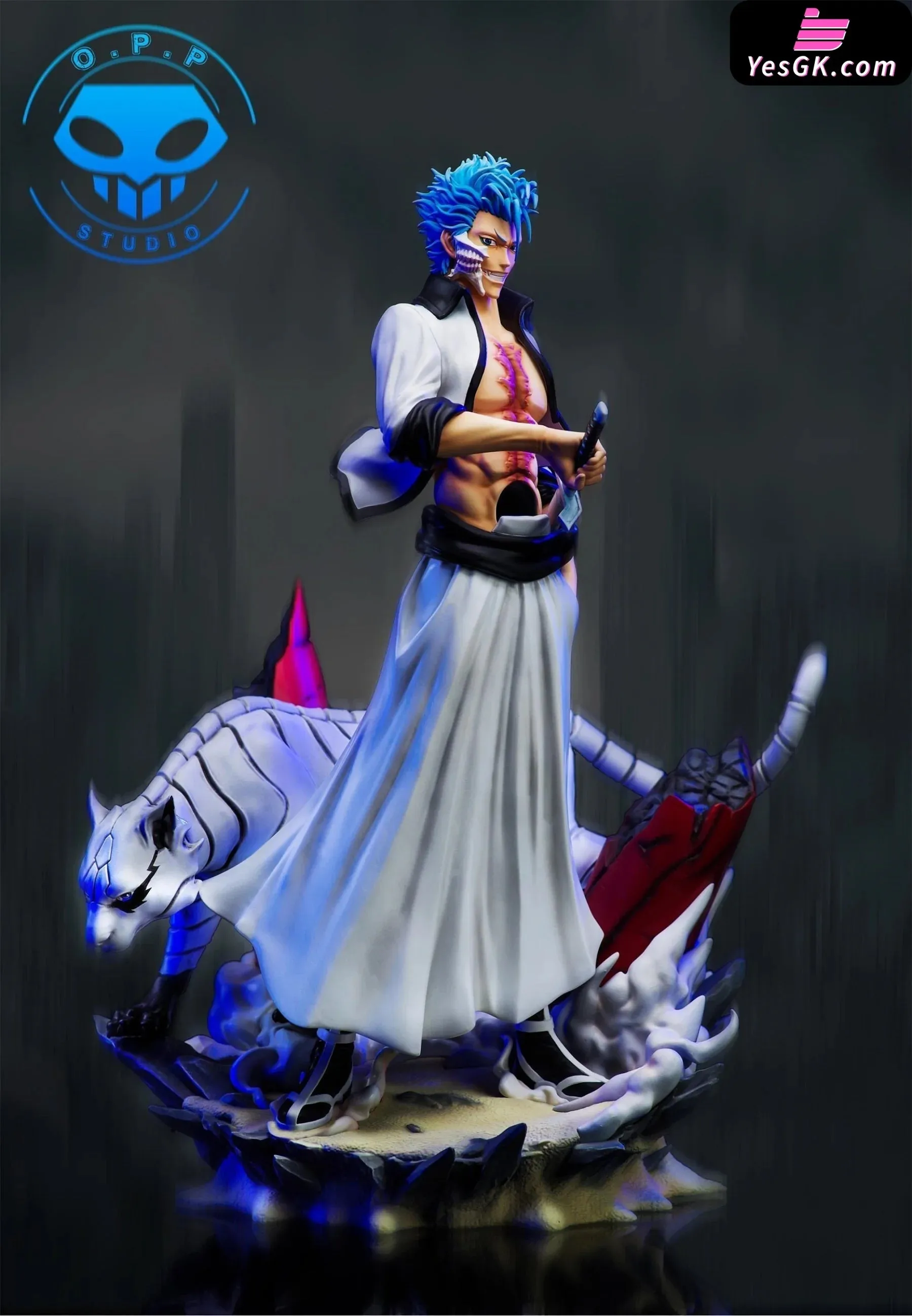 Bleach Grimmjow Jaegerjaquez Resin Statue - OPP Studio [In-Stock]