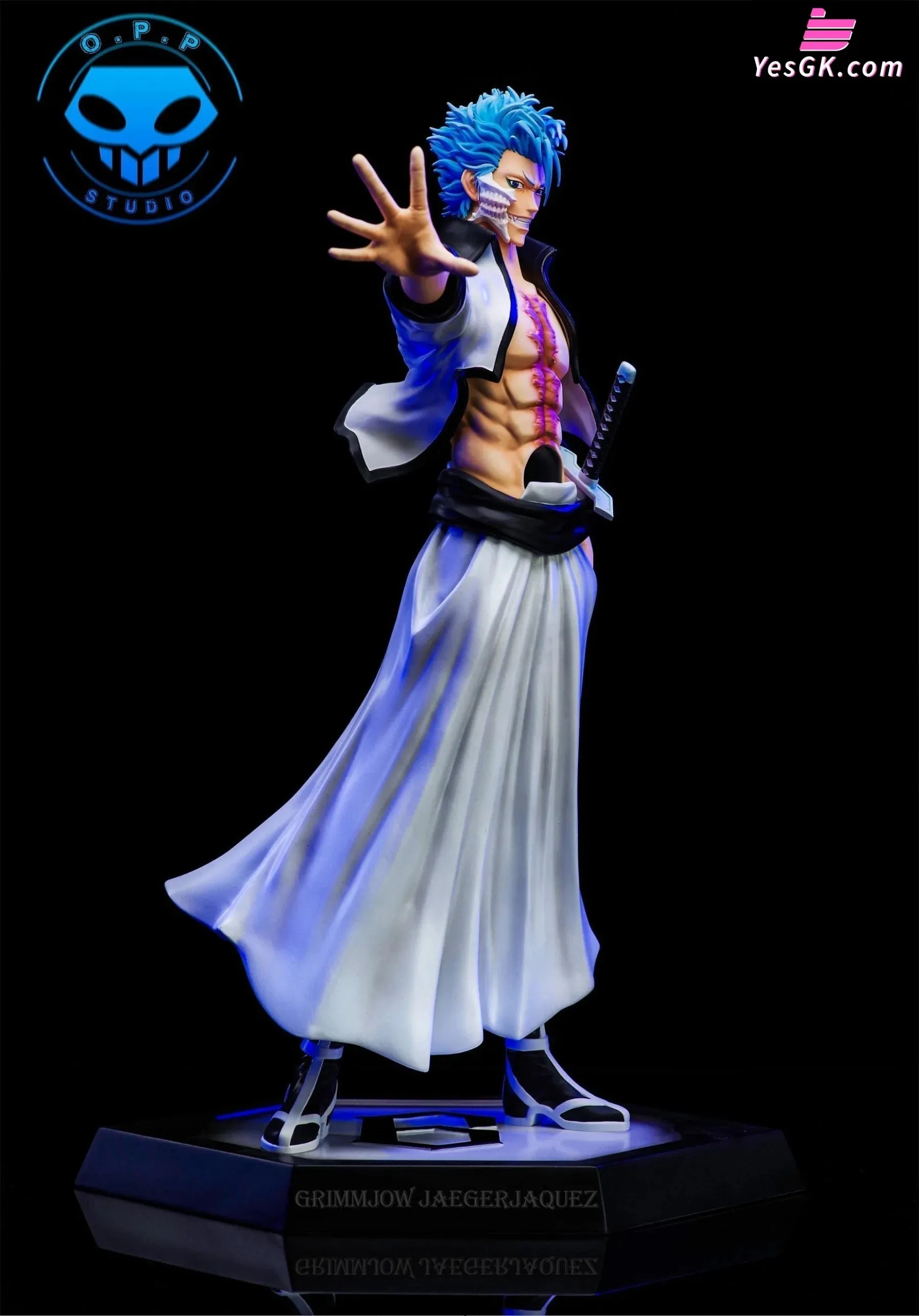 Bleach Grimmjow Jaegerjaquez Resin Statue - OPP Studio [In-Stock]