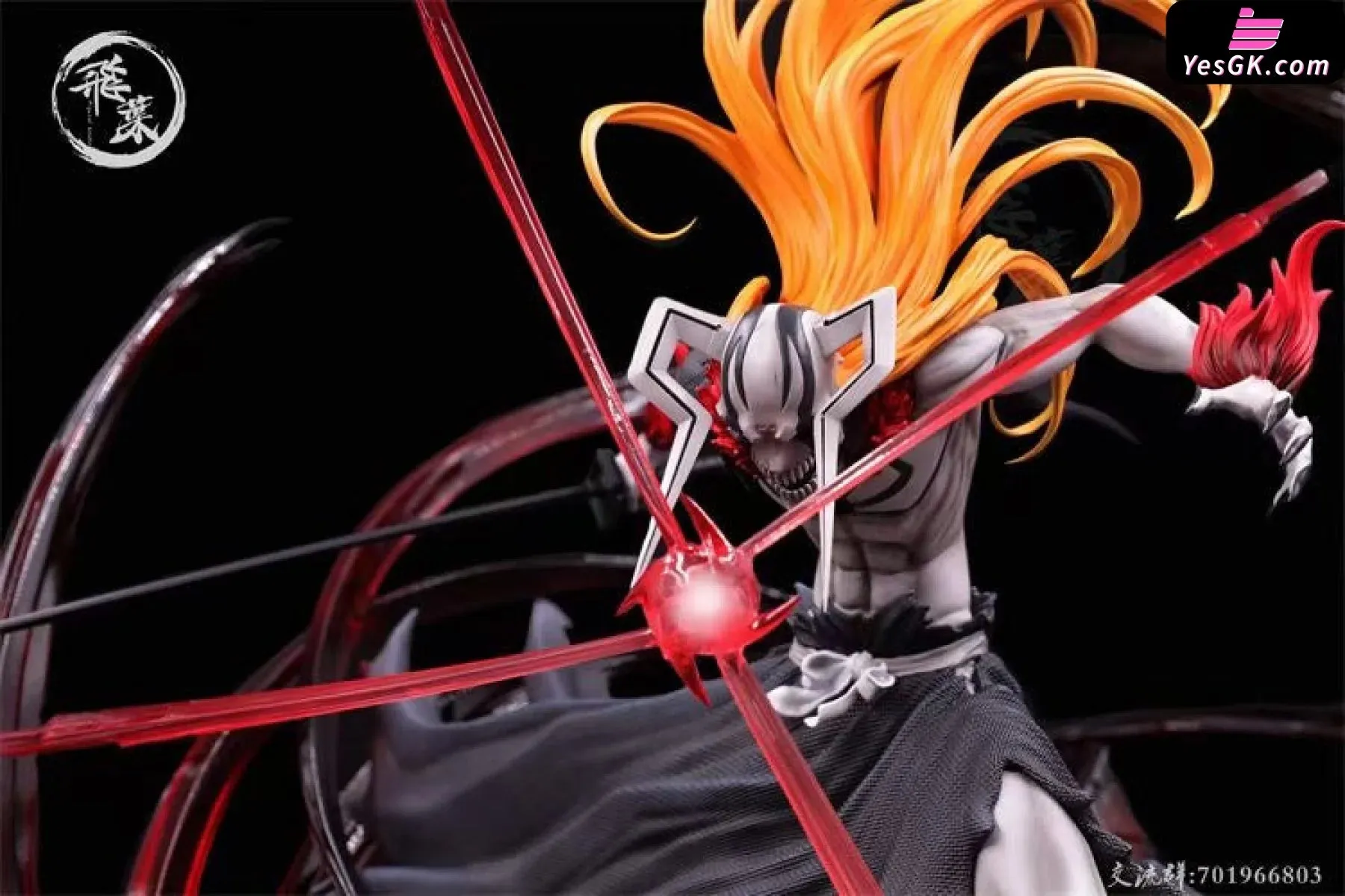 Bleach Kurosaki Ichigo Hollow Form Resin Statue - Fly Leaf Studio [In-Stock]