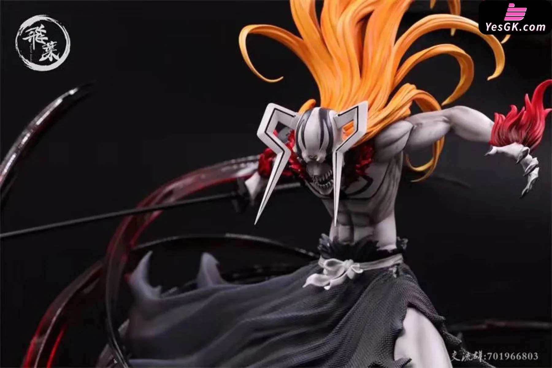 Bleach Kurosaki Ichigo Hollow Form Resin Statue - Fly Leaf Studio [In-Stock]