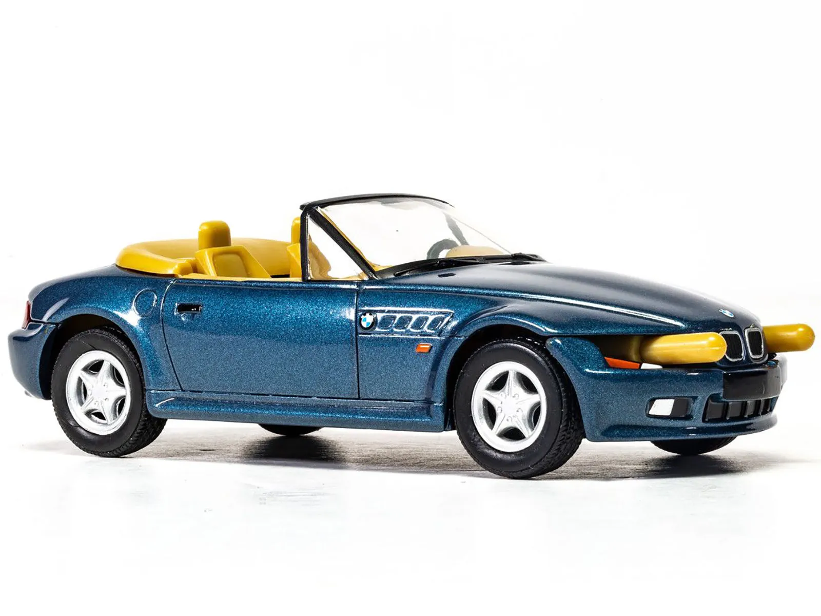 BMW Z3 Roadster Blue Metallic James Bond 007 GoldenEye (1995) Movie Diecast Model Car by Corgi