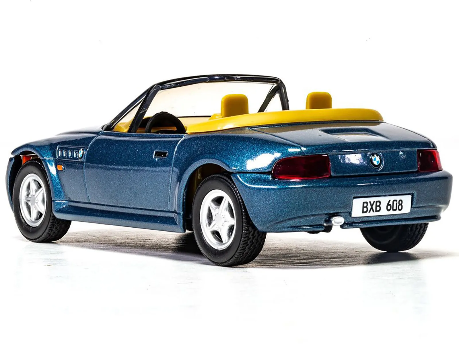 BMW Z3 Roadster Blue Metallic James Bond 007 GoldenEye (1995) Movie Diecast Model Car by Corgi