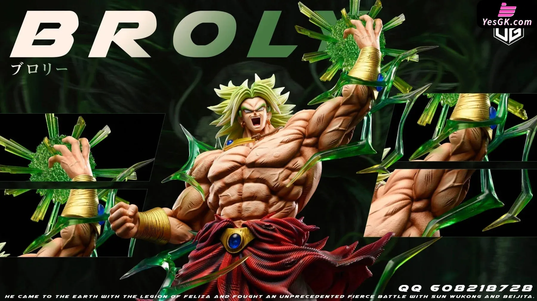 Broly Resin Statue - Bug Studio [In-Stock]