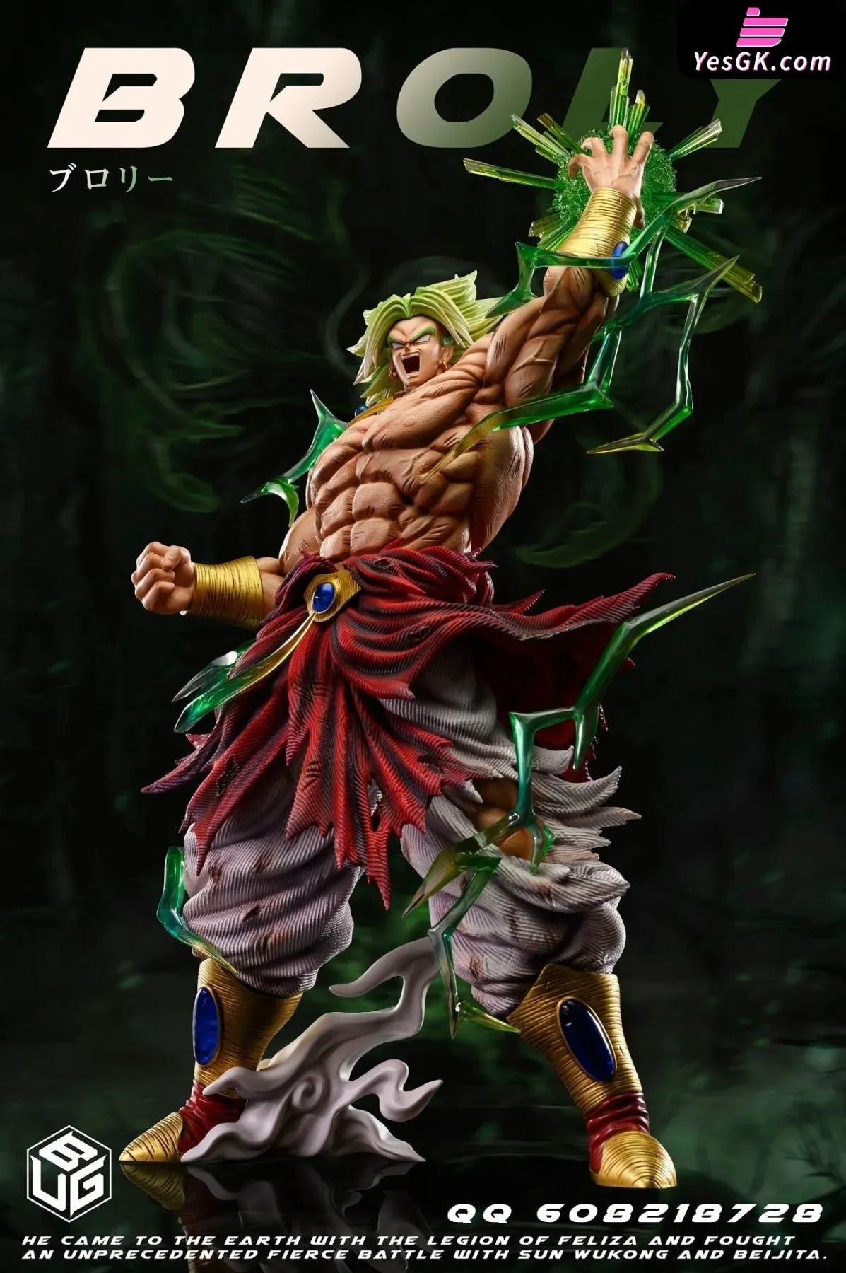 Broly Resin Statue - Bug Studio [In-Stock]