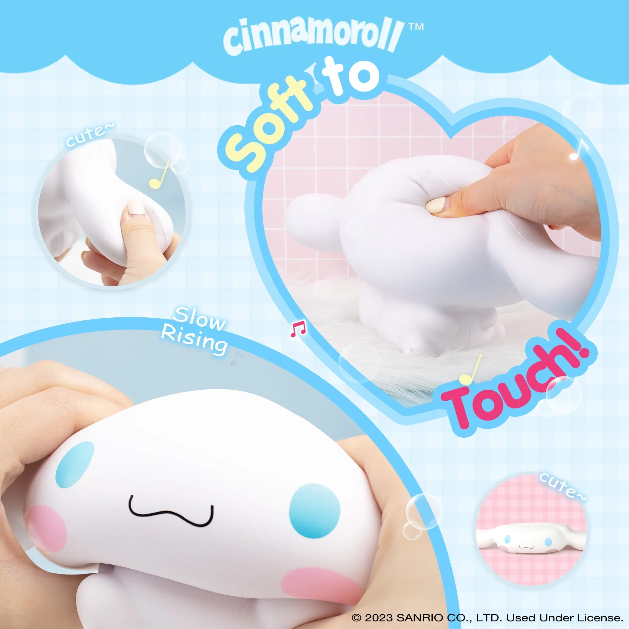 Cinnamoroll Jumbo Squishy Toy