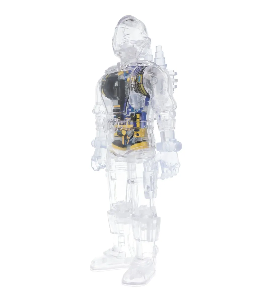 Cobra B.A.T. Clear- G.I. Joe Super Cyborg - ReAction figure