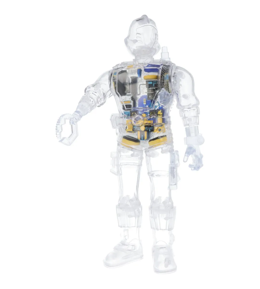 Cobra B.A.T. Clear- G.I. Joe Super Cyborg - ReAction figure