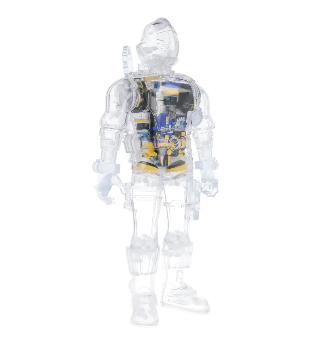 Cobra B.A.T. Clear- G.I. Joe Super Cyborg - ReAction figure