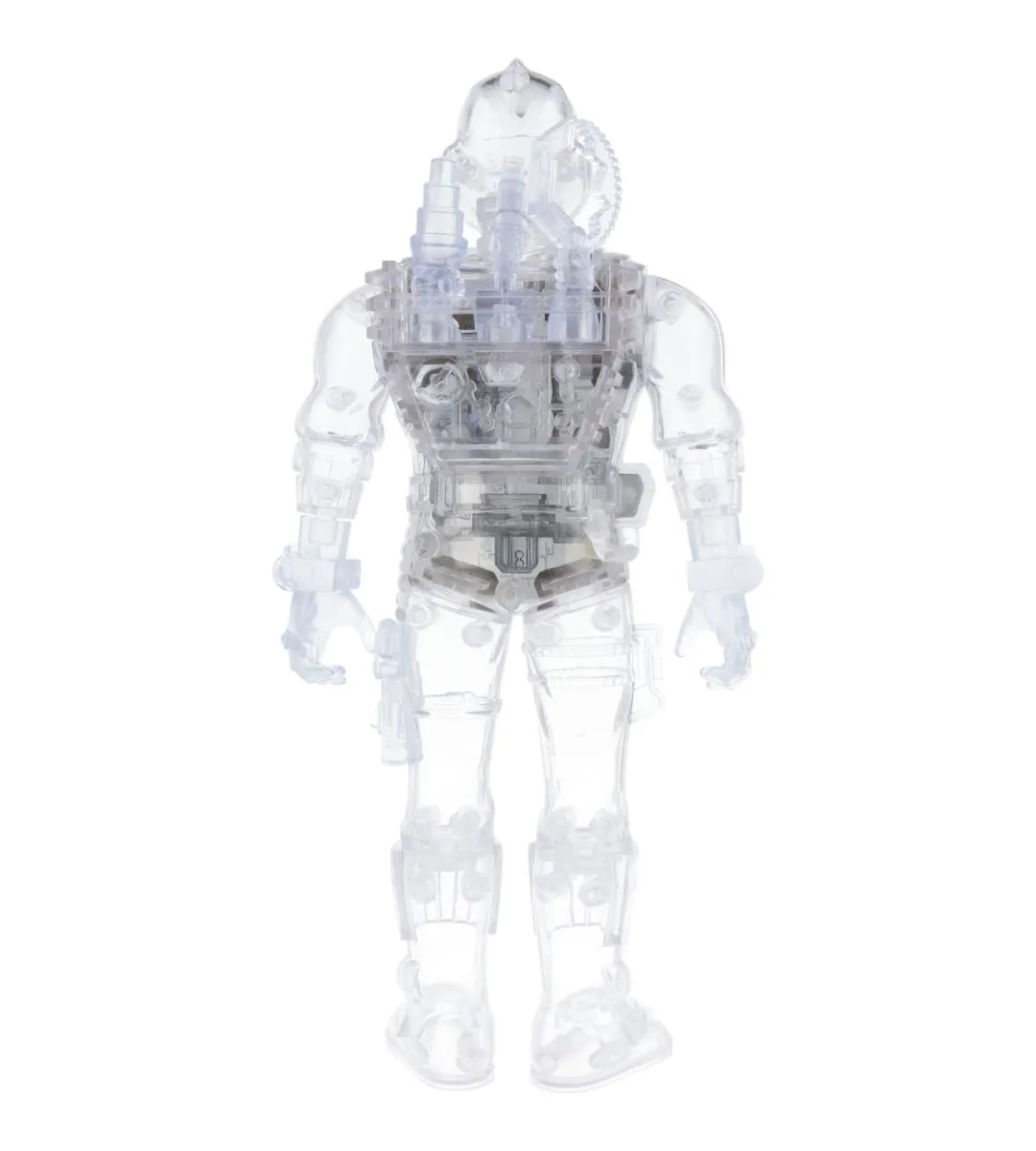 Cobra B.A.T. Clear- G.I. Joe Super Cyborg - ReAction figure