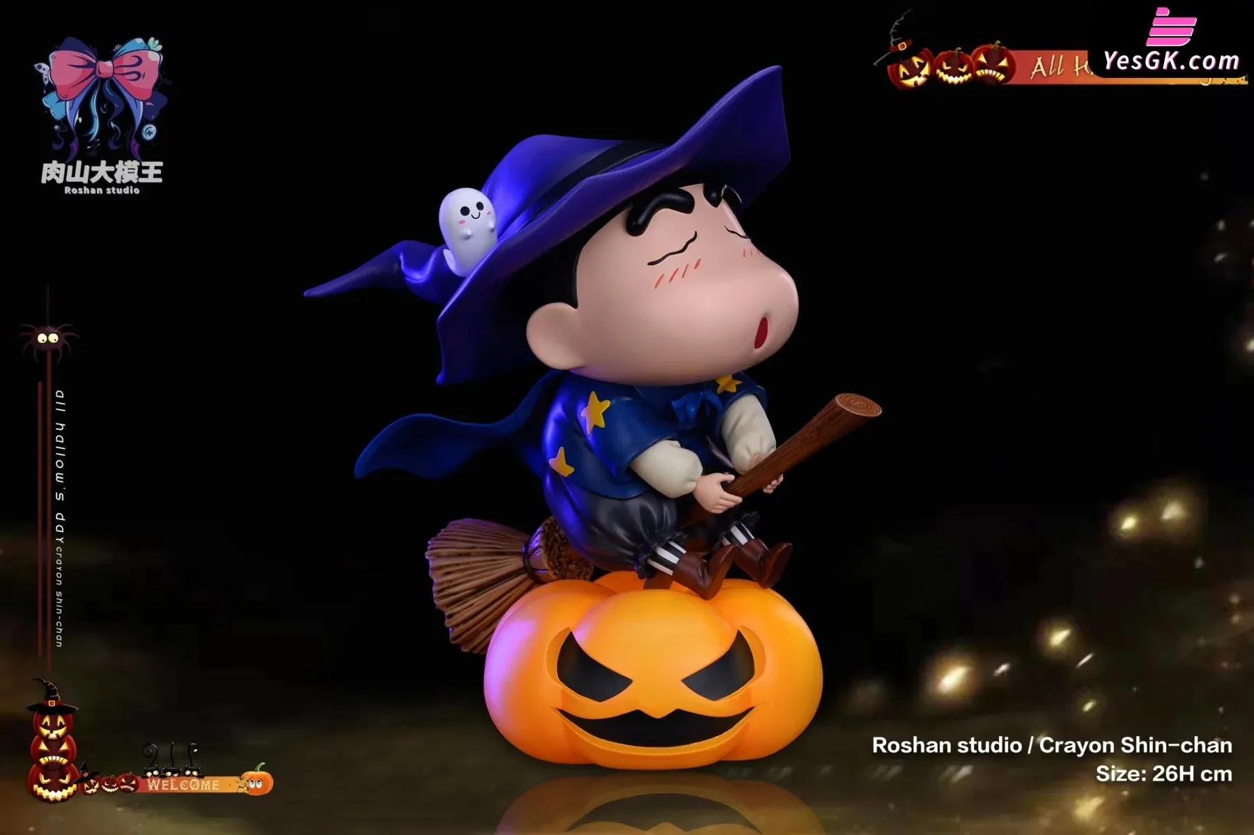 Crayon Shinchan in Halloween Costume Resin Statue - Roshan Studio [Pre-Order Closed]