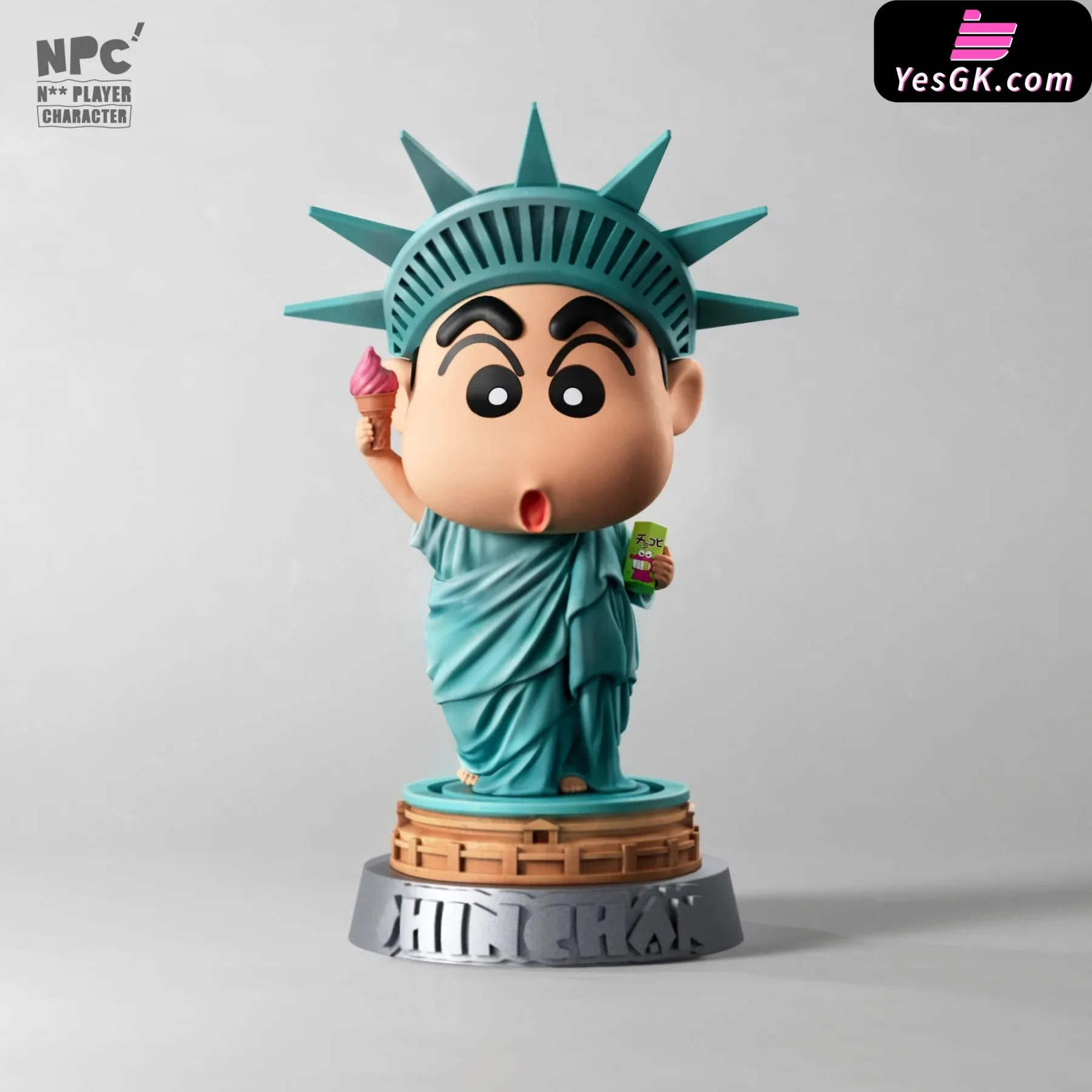 Crayon Shinchan Statue of Liberty Shinchan - NPC Studio [Pre-Order Closed]