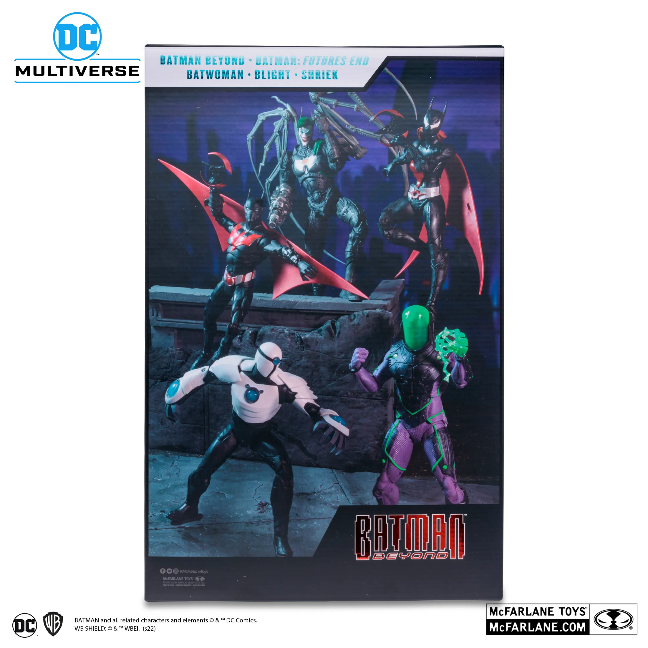 DC Multiverse Batman Beyond (Jokerbot 5 Pack) 7" Inch Action Figure Box Set (Target Exclusive) - McFarlane Toys