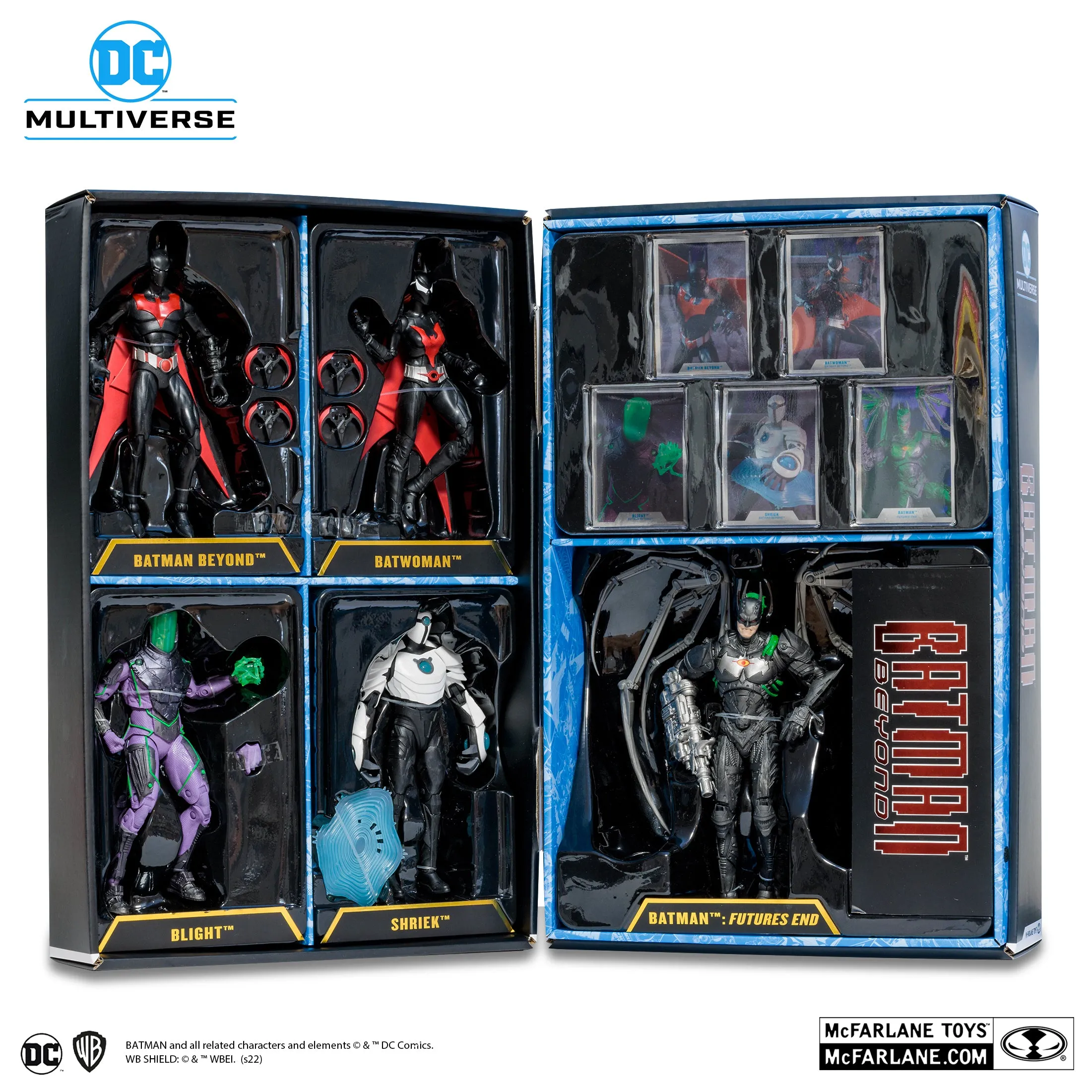 DC Multiverse Batman Beyond (Jokerbot 5 Pack) 7" Inch Action Figure Box Set (Target Exclusive) - McFarlane Toys