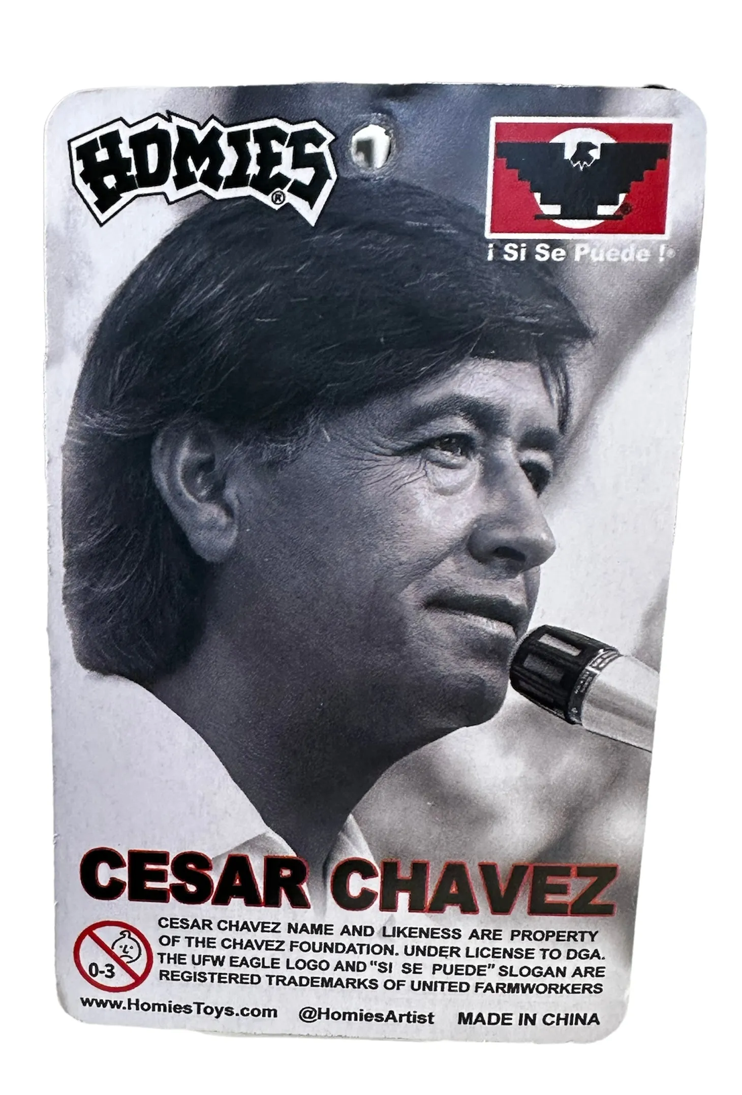 DGA Collectibles - Homies Series 14 Cesar Chavez -  Si Se Puede! Figurine