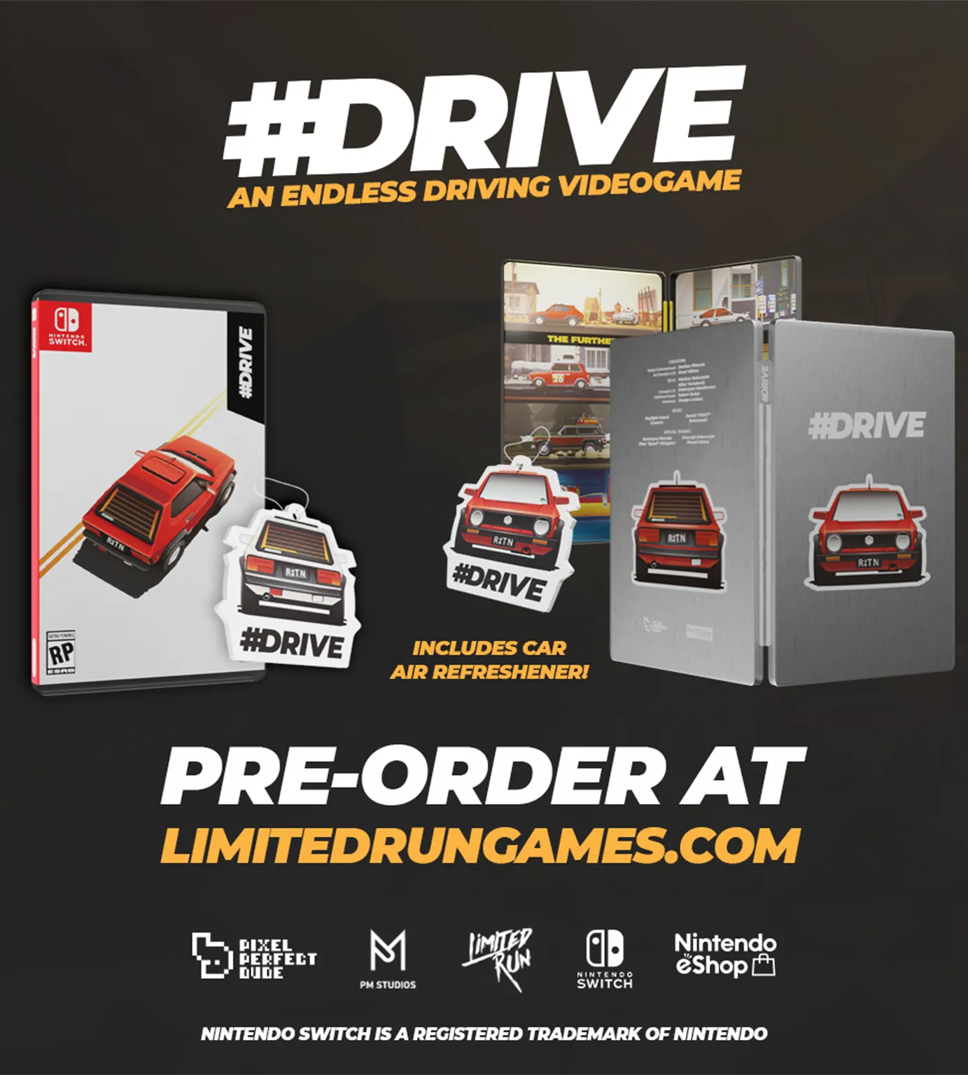 DRIVE Steelbook Edition (Switch)