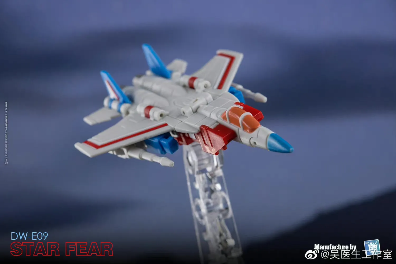 Dr.Wu & Mechanic Studio Extreme Warfare 6 Sets DW-E09 / 10 / 12 / 13/ 15 / 16 Seaspray / Starscream / Powerglide /  Thundercracker / Skywarp / Blaster fit to Earthrise Titan Class 2 in 1 set 6cm / 4.6"