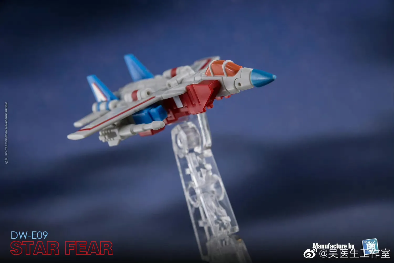 Dr.Wu & Mechanic Studio Extreme Warfare 6 Sets DW-E09 / 10 / 12 / 13/ 15 / 16 Seaspray / Starscream / Powerglide /  Thundercracker / Skywarp / Blaster fit to Earthrise Titan Class 2 in 1 set 6cm / 4.6"