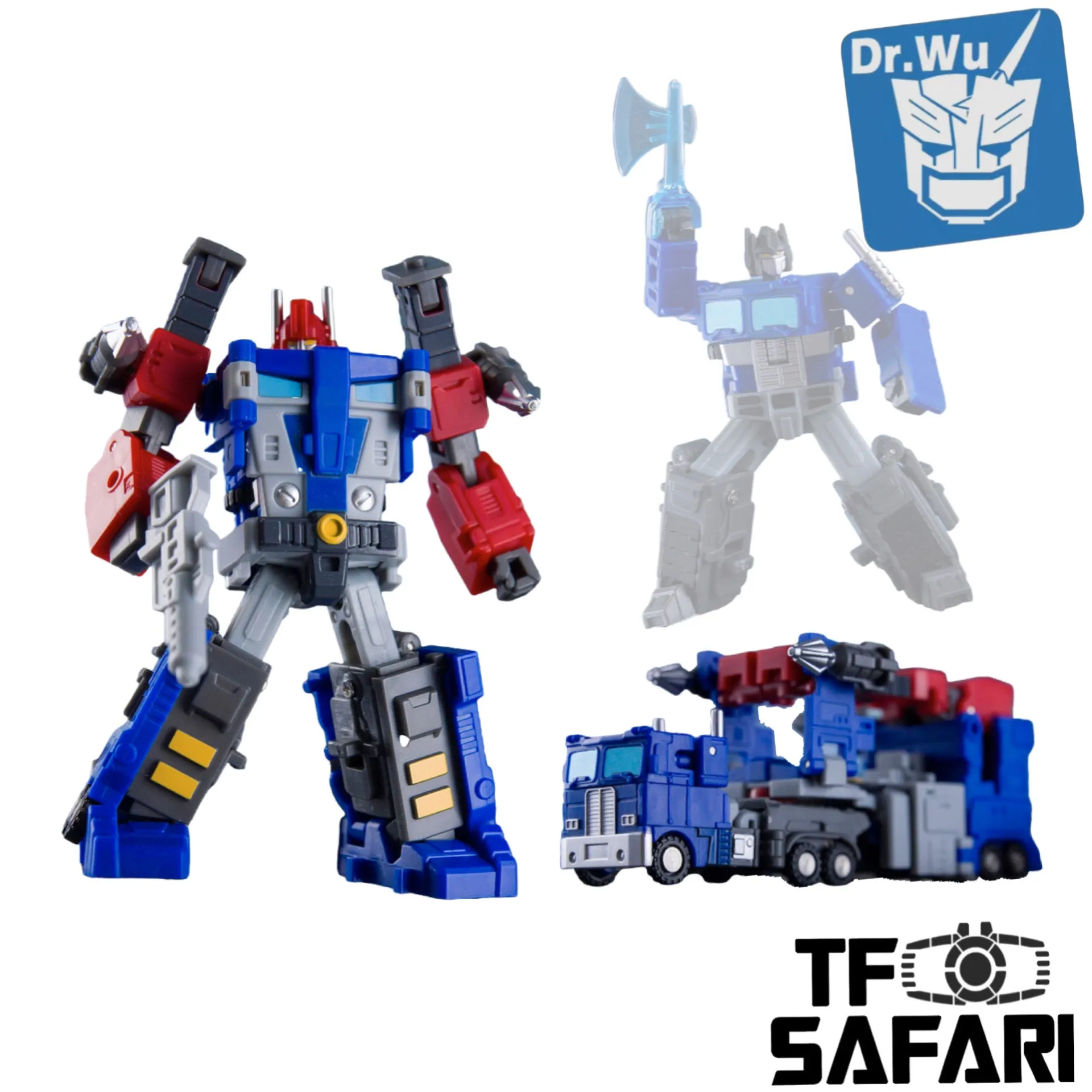 Dr.Wu & Mechanic Studio Extreme Warfare DW-E23D DWE23D Tactical Commander (Ultra Magnus ) Legends Class (Diaclone Version)