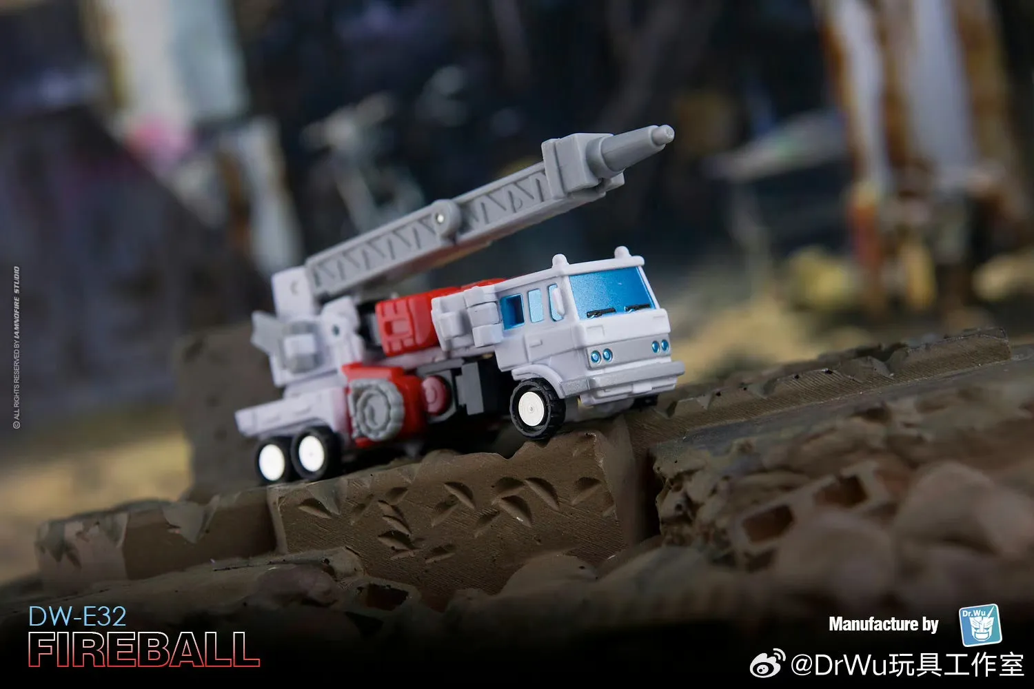 Dr.Wu & Mechanic Studio Extreme Warfare DW-E31 Gas Smoke ( Exhaust ) / DW-E32 Fireball (Airfire)  2 in 1 set 4.5cm