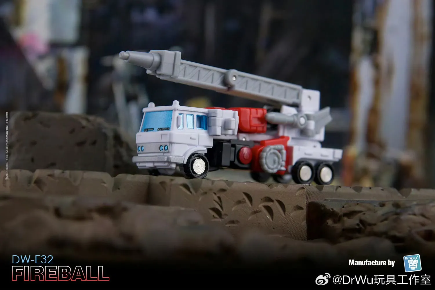 Dr.Wu & Mechanic Studio Extreme Warfare DW-E31 Gas Smoke ( Exhaust ) / DW-E32 Fireball (Airfire)  2 in 1 set 4.5cm