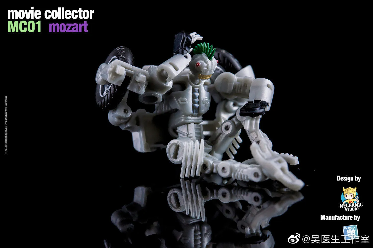 Dr.Wu & Mechanic Studio Movie Collector MC01 Mozart (Legends Class fit to SS series) 6cm / 2.4"