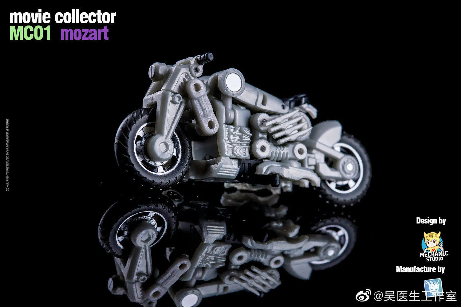 Dr.Wu & Mechanic Studio Movie Collector MC01 Mozart (Legends Class fit to SS series) 6cm / 2.4"