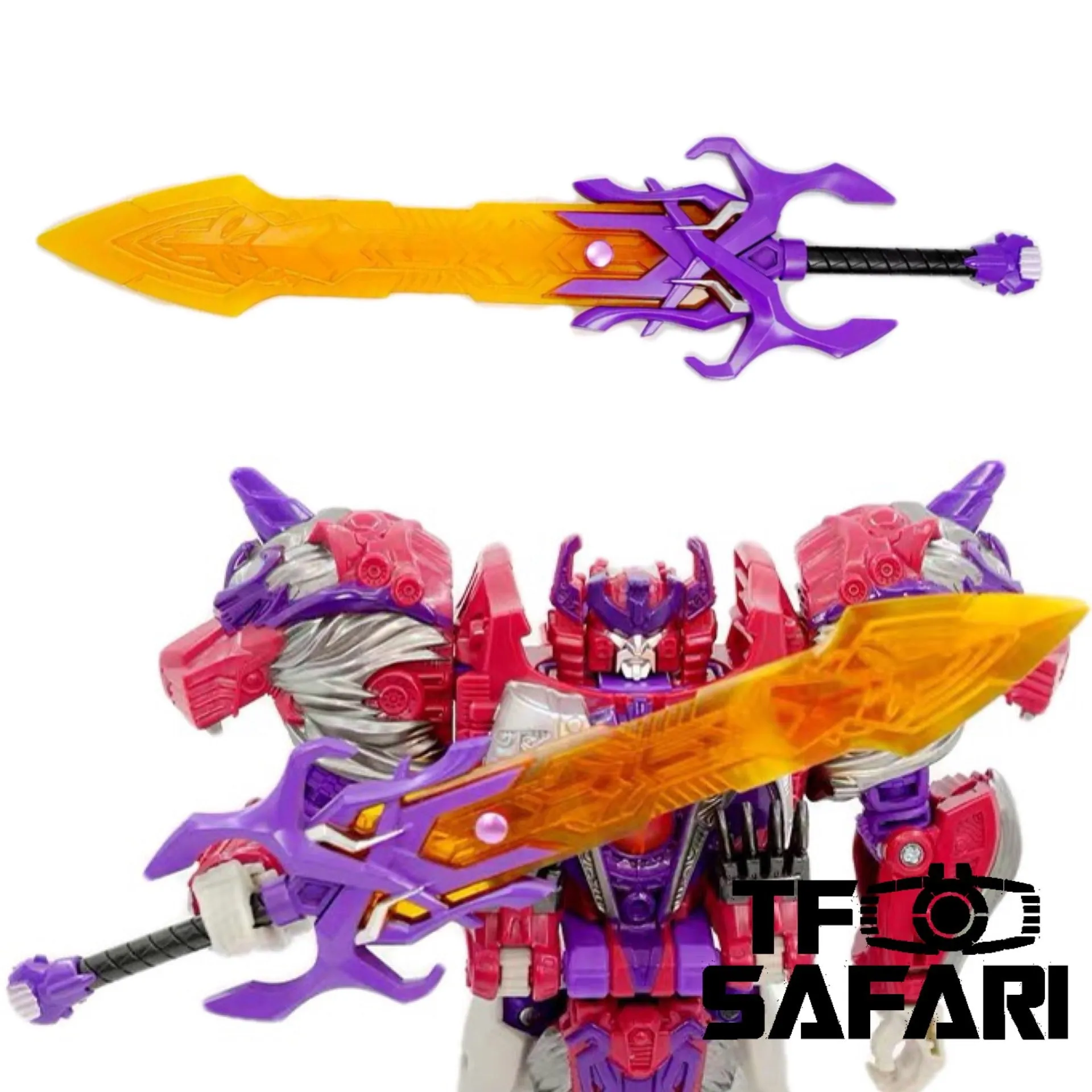 Dr.Wu DW-P45 Power of Seibertron Sword ( for Titans Return Alpha Trion Voyager Grade) Dr Wu Upgrade Kit